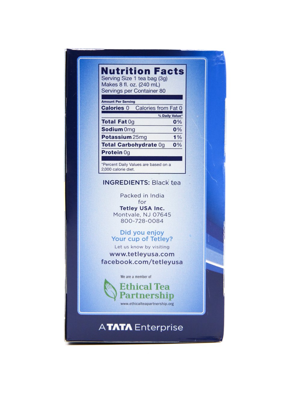 Tetley Tea, Masala, 72-Count Tea Bags (Pack of 3)
