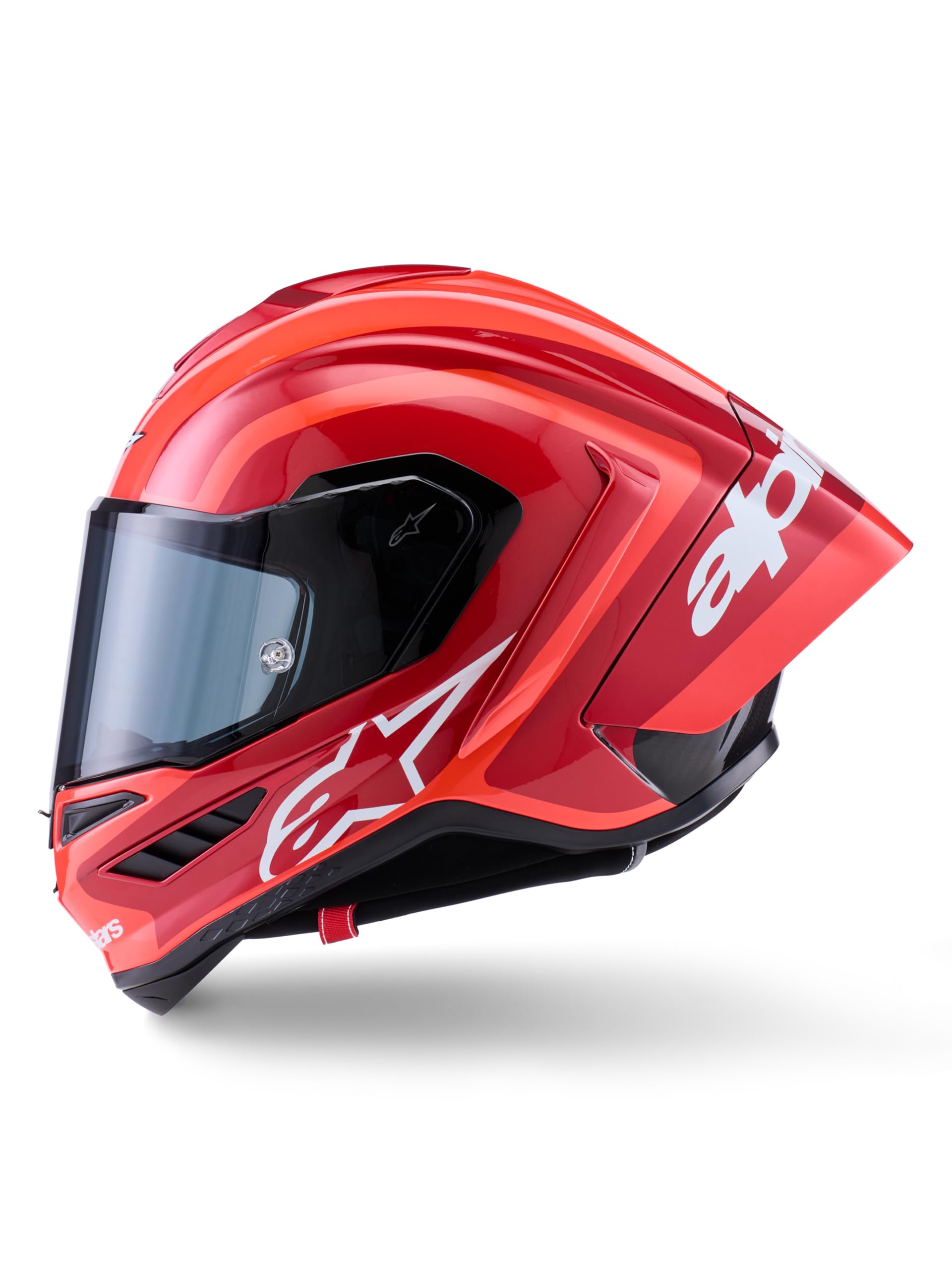 Alpinestars Supertech R10 Arius Carbon Casque, noir blanc rouge, XS (53/54)