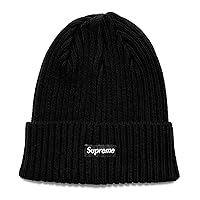 [シュプリーム] メンズ オーバーダイドビーニー ブラック Overdyed Beanie SS25BN3 [並行輸入品]
