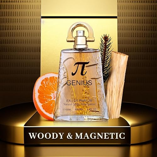 Miniatura 2 de Genius for Men Eau De Parfum  Fragancia de alta gama con una combinación de mandarina, romero, galbano y aguja de pino  Fragancia que te hará notar