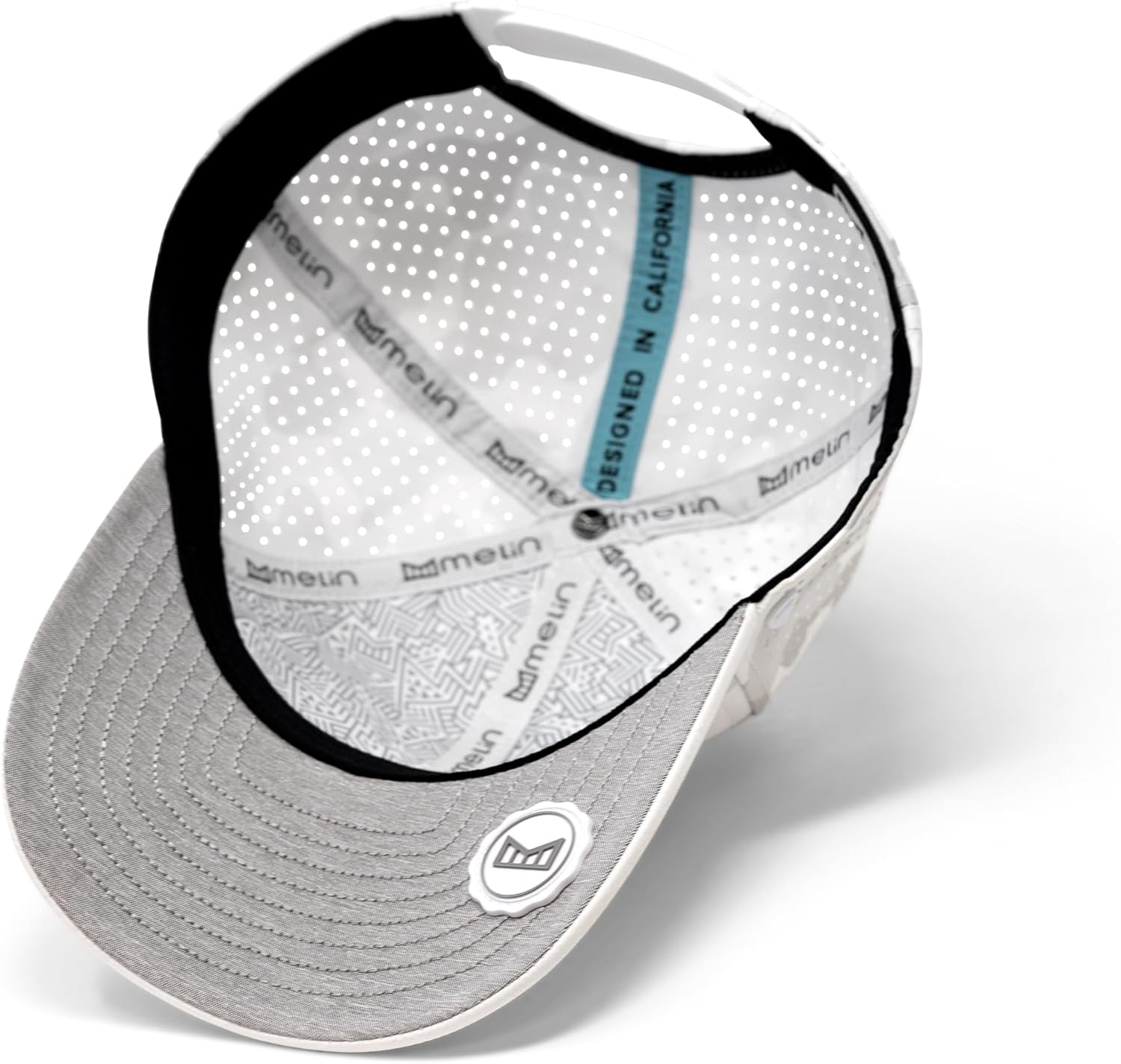melin A-Game Hydro, Performance Snapback Hats, Water-Resistant Baseball Caps for Men & Women, Golf, Running, or Workout Hat - Image 7