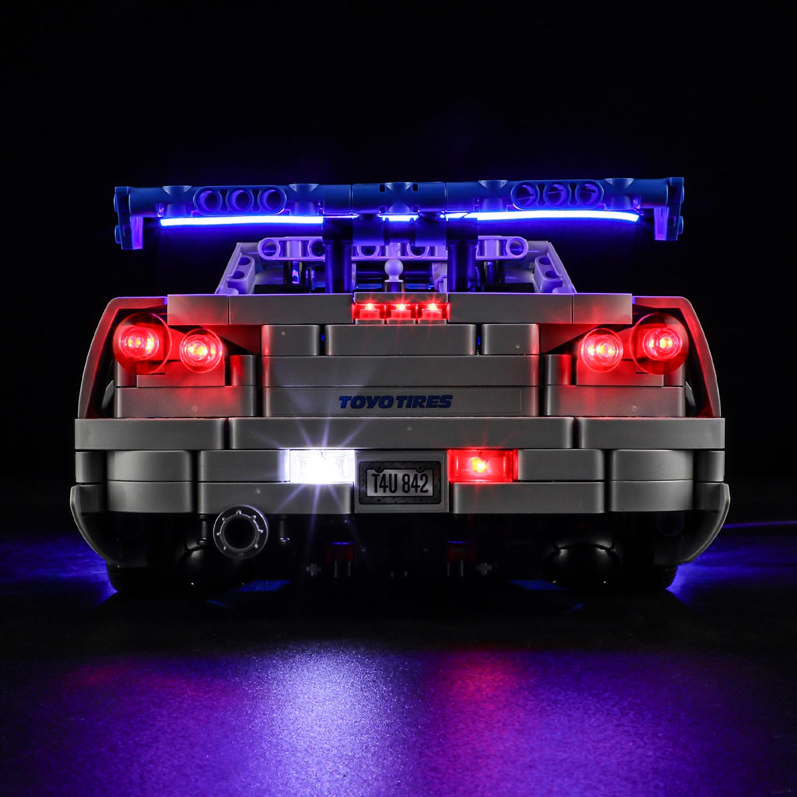 YEABRICKS Led-verlichting voor 42210 Technic 2 Fast 2 Furious Nissan Skyline GT-R (R34) auto bouwstenen model (bouwset NIET inbegrepen