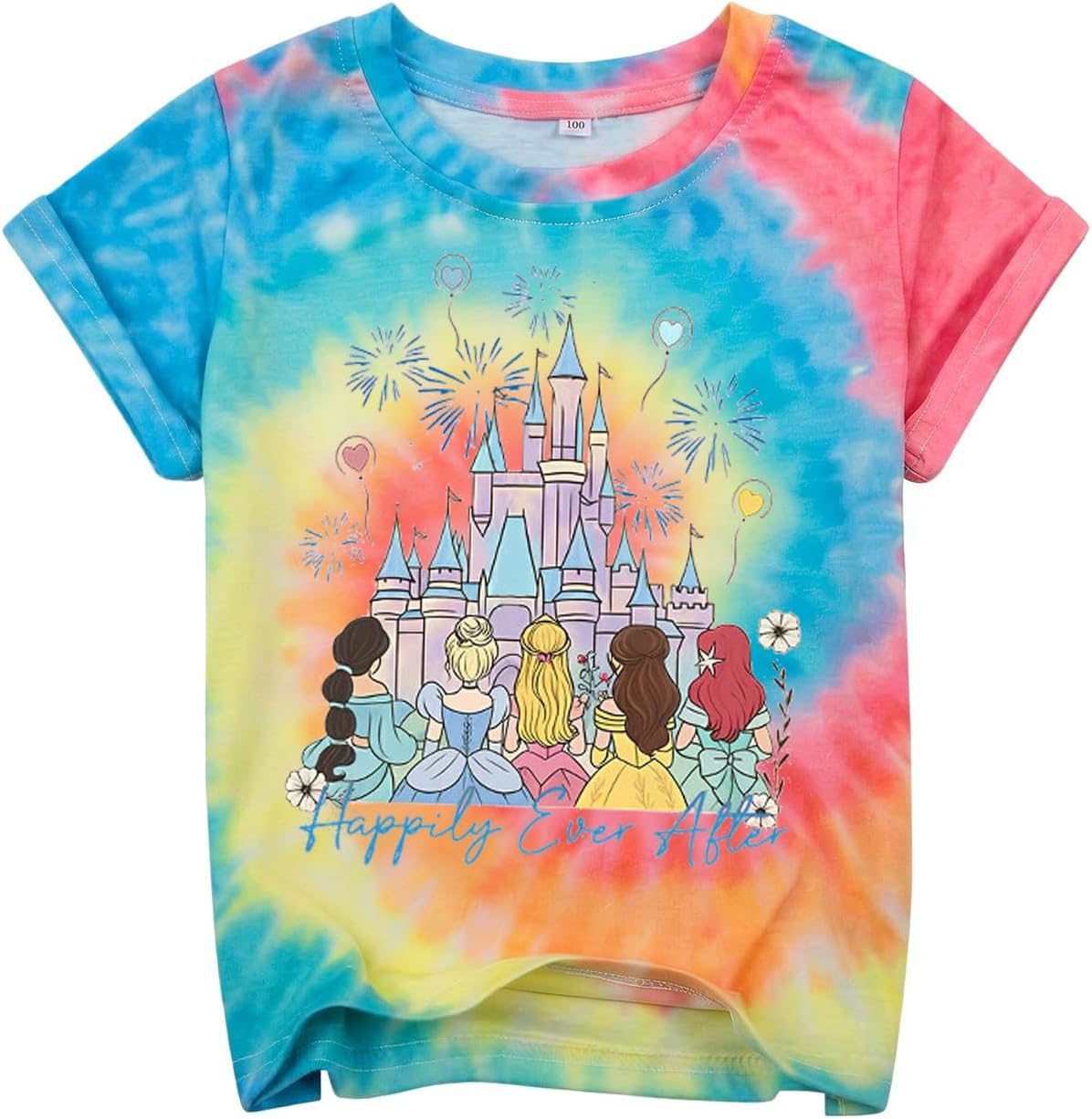 Magical Shirts for Girls Magic Kingdom Princess Tshirt Cute Castle T-Shirts Kids Toddler Holiday Trip Tee Tops
