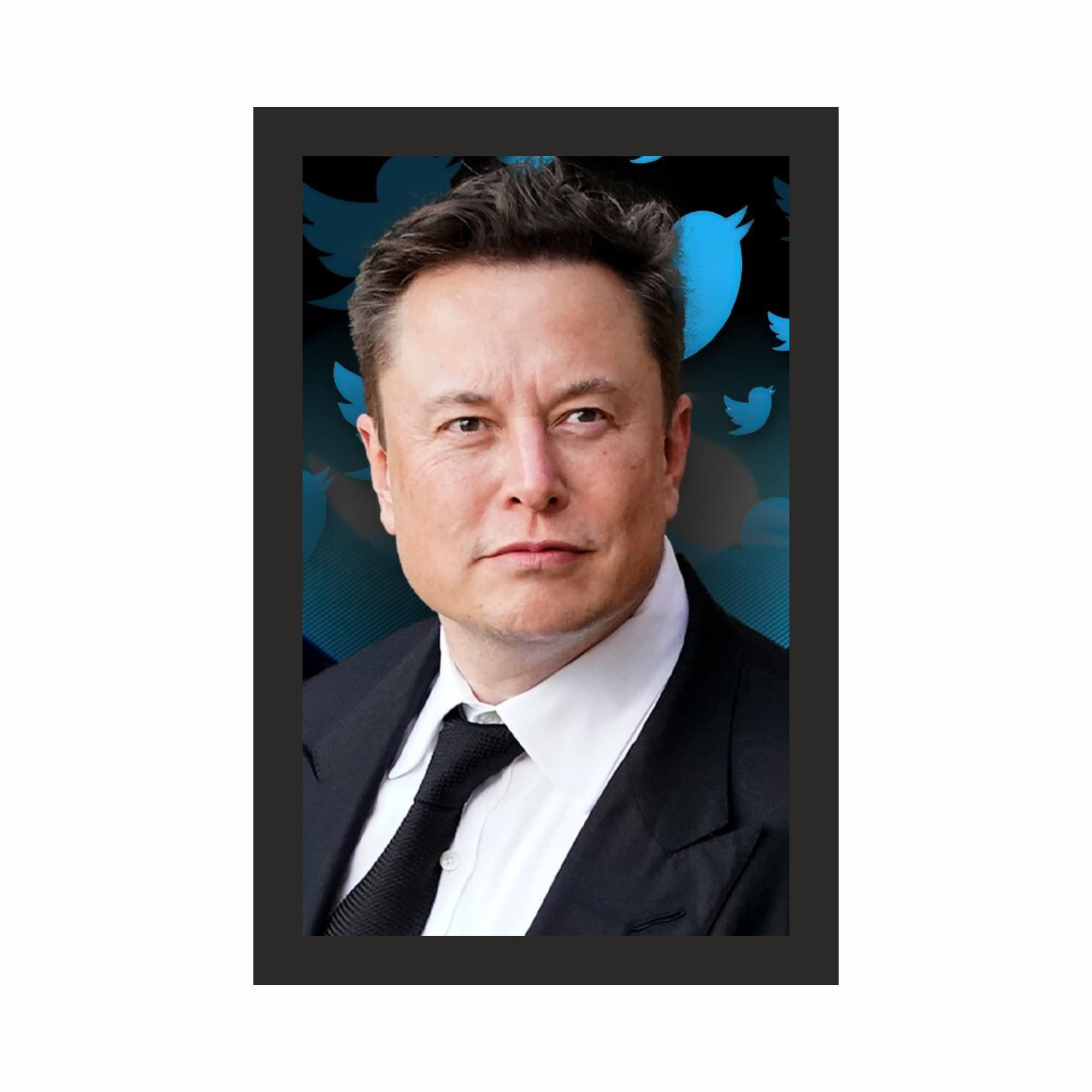 Modern Tech Entrepreneur Portrait Wall Art