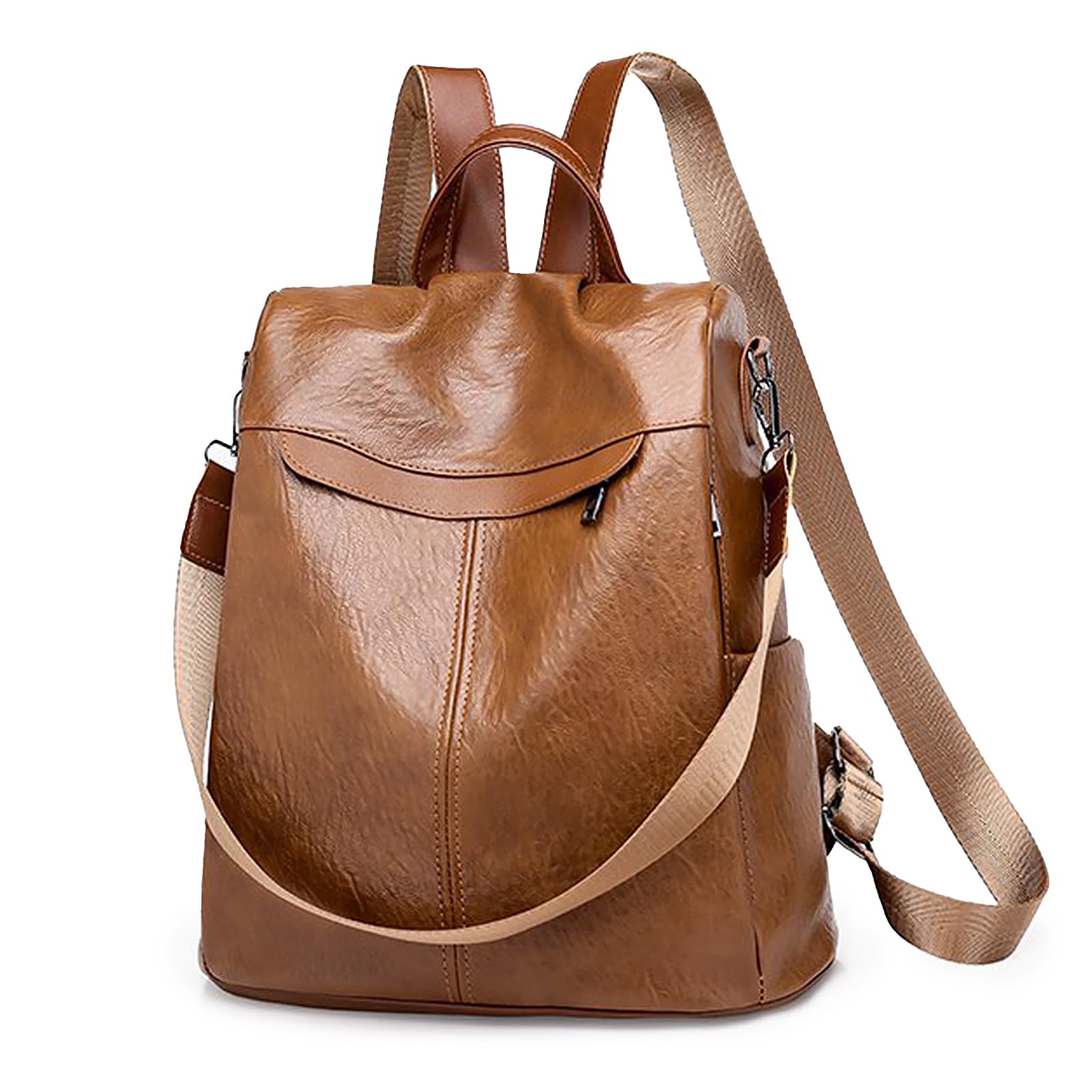Charmore Zaino da Donna Antifurto Borse Nylon impermeabile Daypack Spalla per Viaggio Lavoro Scuola