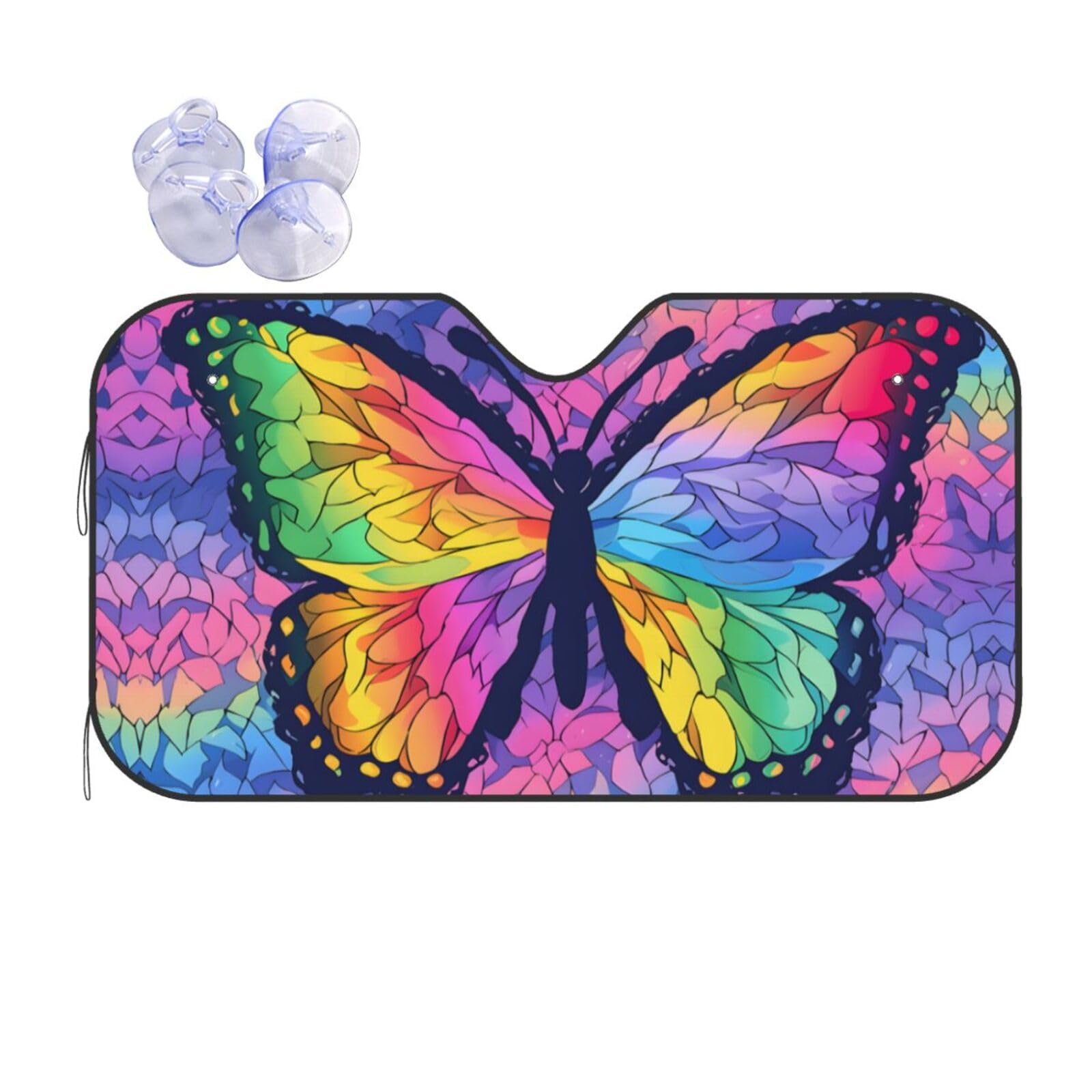 Housses de soleils papillon coloré pour ne plus souffrir de la chaleur - 3