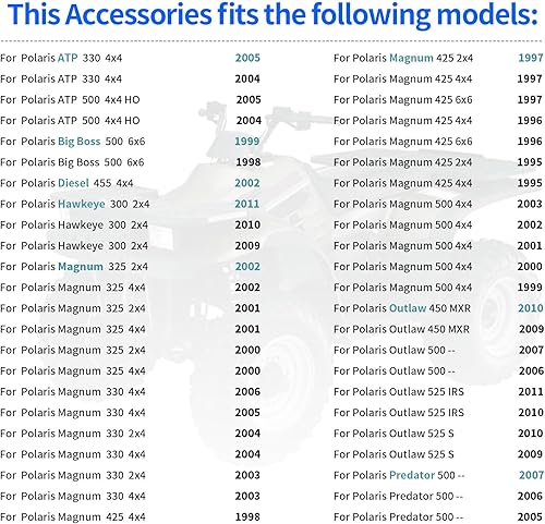 Miniatura 5 de MOTO1988 Bomba de combustible compatible con Polaris Sportsman Trail Boss Scrambler Magnum ATP Outlaw 300 325 330 400 425 450 500 525 600 700