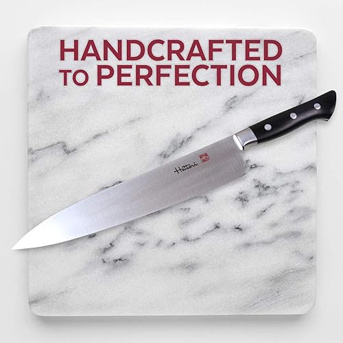 Miniatura 2 de JCK ORIGINAL Hattori Cuchillo de chef japonés, FH-7L, cuchillo profesional Gyuto, cuchillo de cocina VG-10 de acero cobalto Pro con mango ergonómico