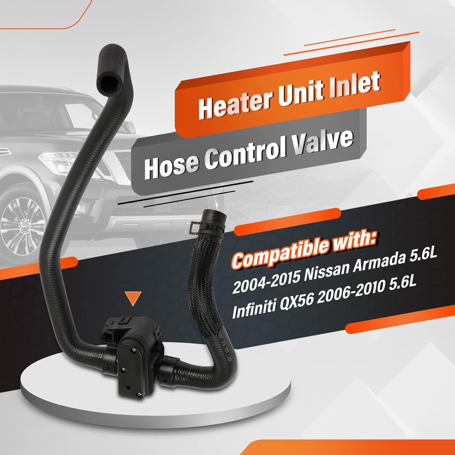 Stainless Steel NPT Control Valve for Nissan Armada 2004-2015 & Infiniti QX56 2006-2010, Replaces 92400ZW10A