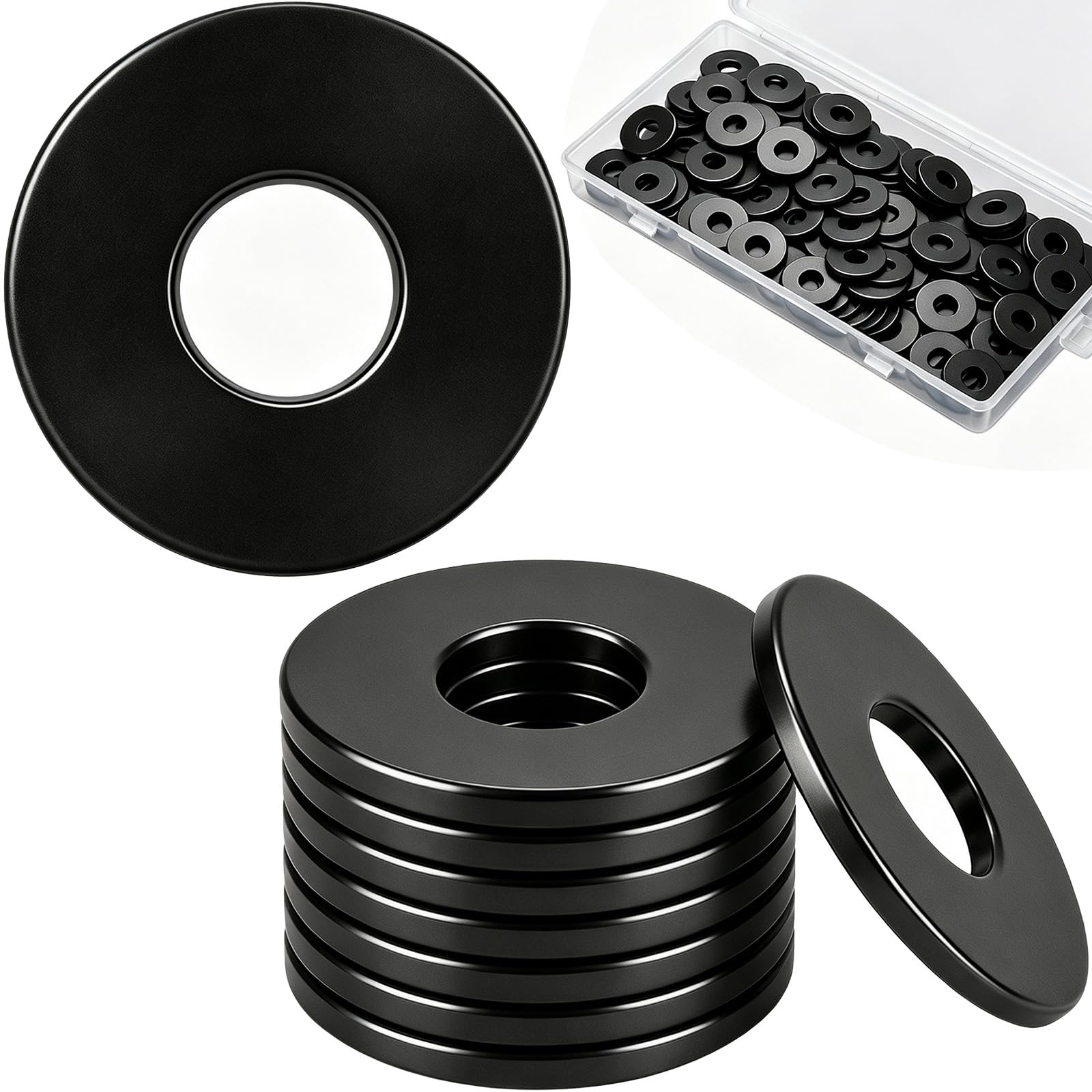 Stainless Steel Flat Washer Kit - 290 Pcs -15
