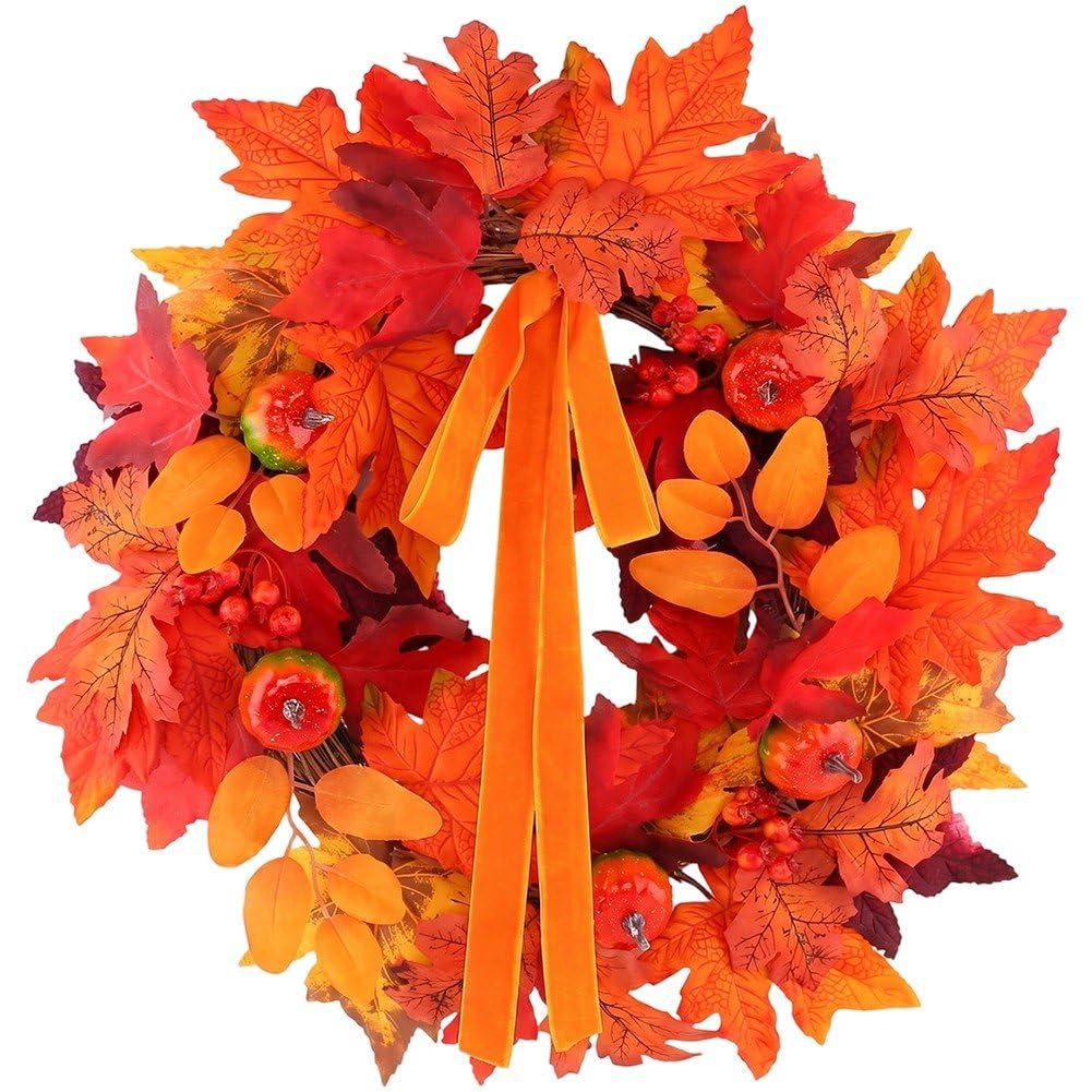 Fête des Récoltes d'automne : guirlande murale haut de gamme durable