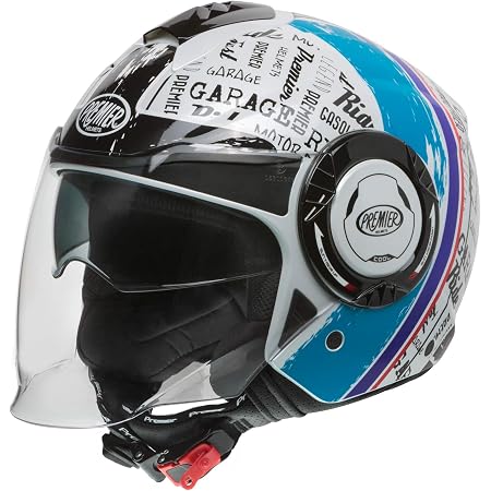 Premier CASCO COOL RD 12,AZZURRO/BIANCO/NERO,XS : Amazon.it: Sport e tempo  libero
