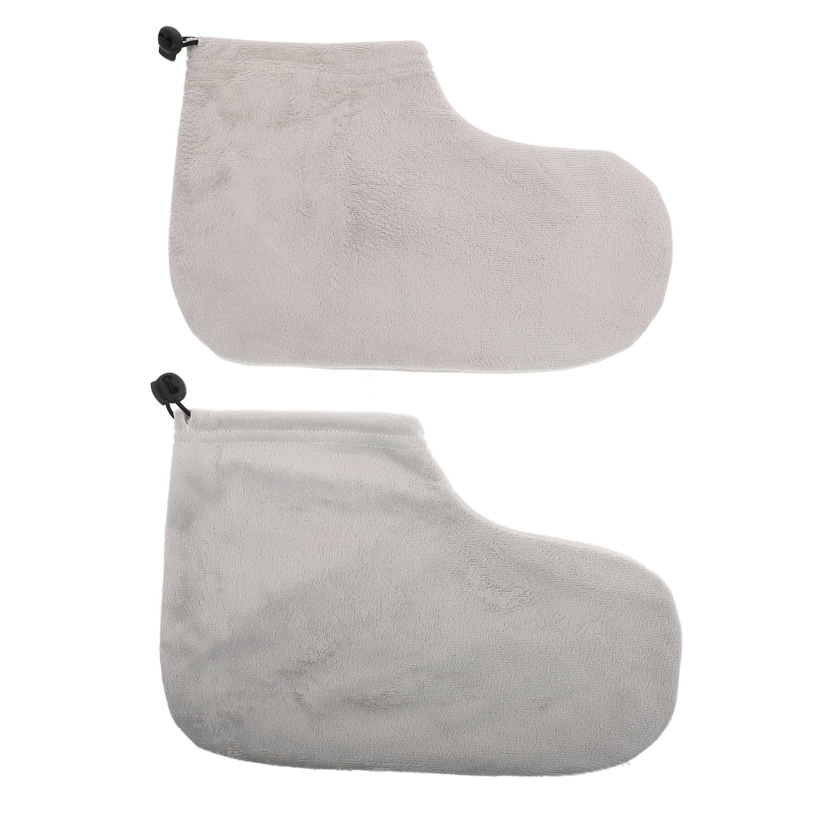 FOMIYES 3 Pares De De Cubierta De Pie Caliente Pedicura Pie Botines De Parafina Guantes Guantes De Baño De Guante Calentado Protector De Pie Aseo De Parafina Forro
