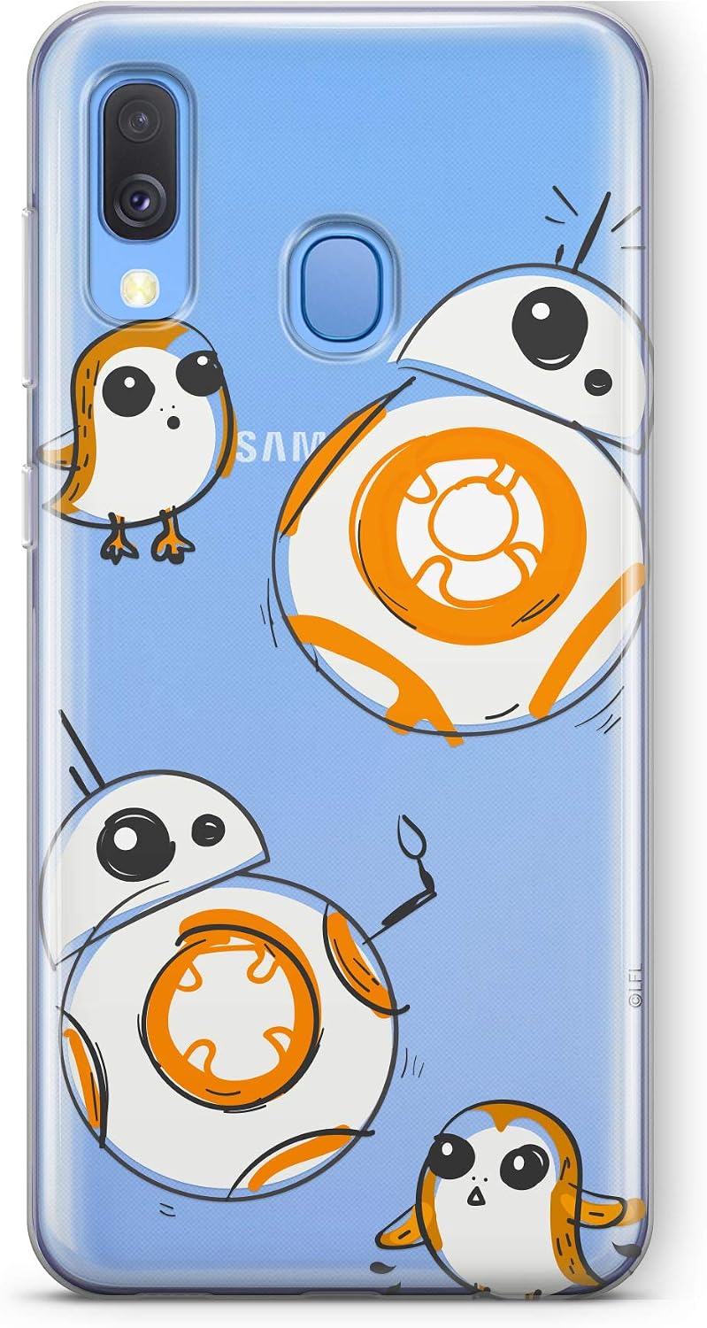 ERT GROUP Original Star Wars Mobile Phone Case R2D2 006 Samsung A40 Multicoloured