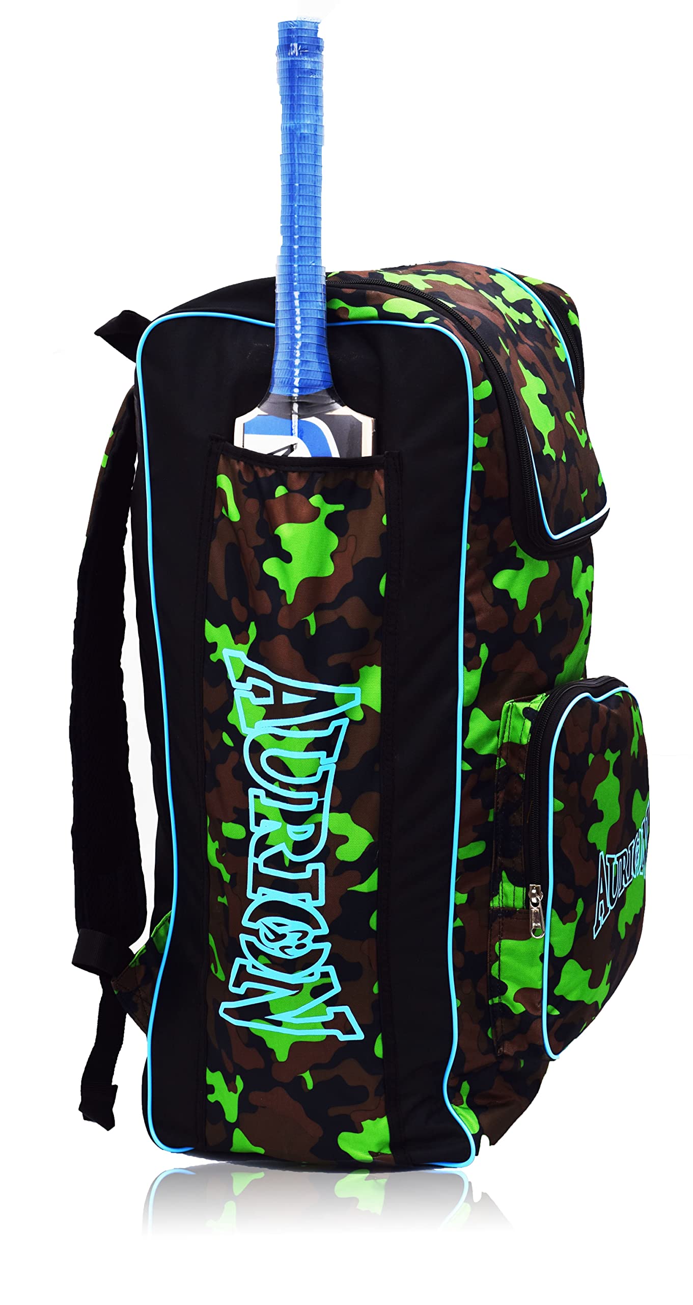 AURION Cricket Kit Equipment Bag (Camo Green,2 Bat Caves) | Shoulder Straps | Extra Compartment for Accessories | Travel Duffel Backpack | Lightweight | Men and Women | Camping | Swimming | Yoga (B093GQJP59) Amazon Price History, Amazon Price Tracker
