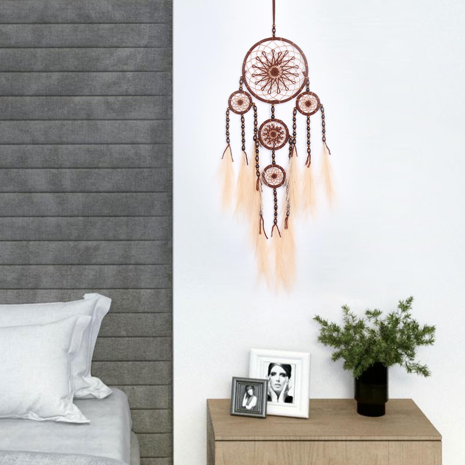 Amazon.com: Pretty Jolly Pampas Grass Dream Catchers Wall Decor