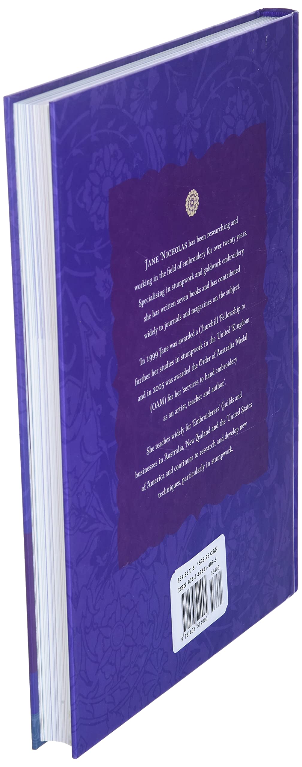 Stumpwork & Goldwork Embroidery Inspired by Turkish, Syrian & Persian Tiles (Milner Craft Series) - Image 4