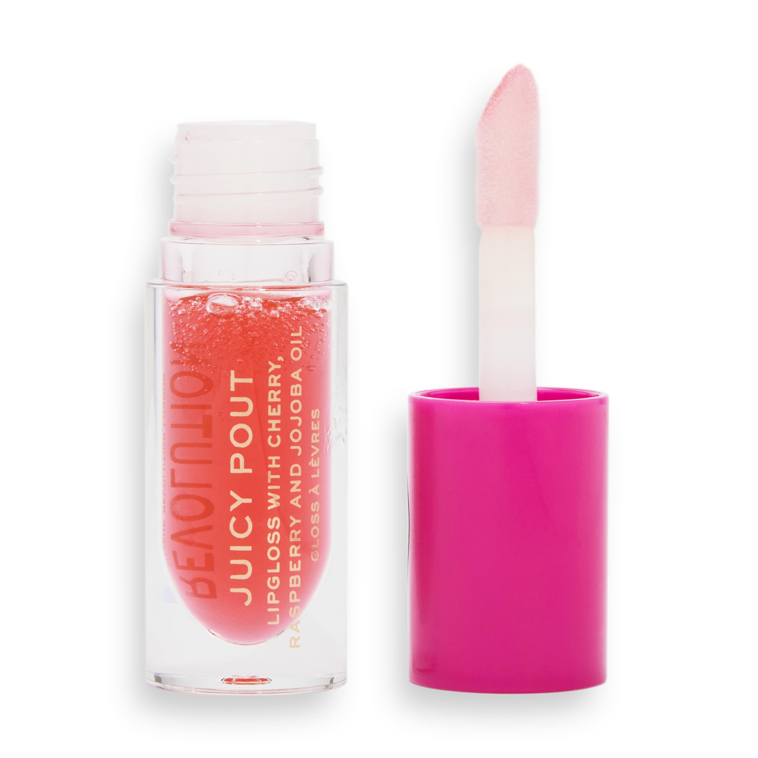 REVOLUTION JUICY POUT LIP GLOSS GRAPEFRUIT
