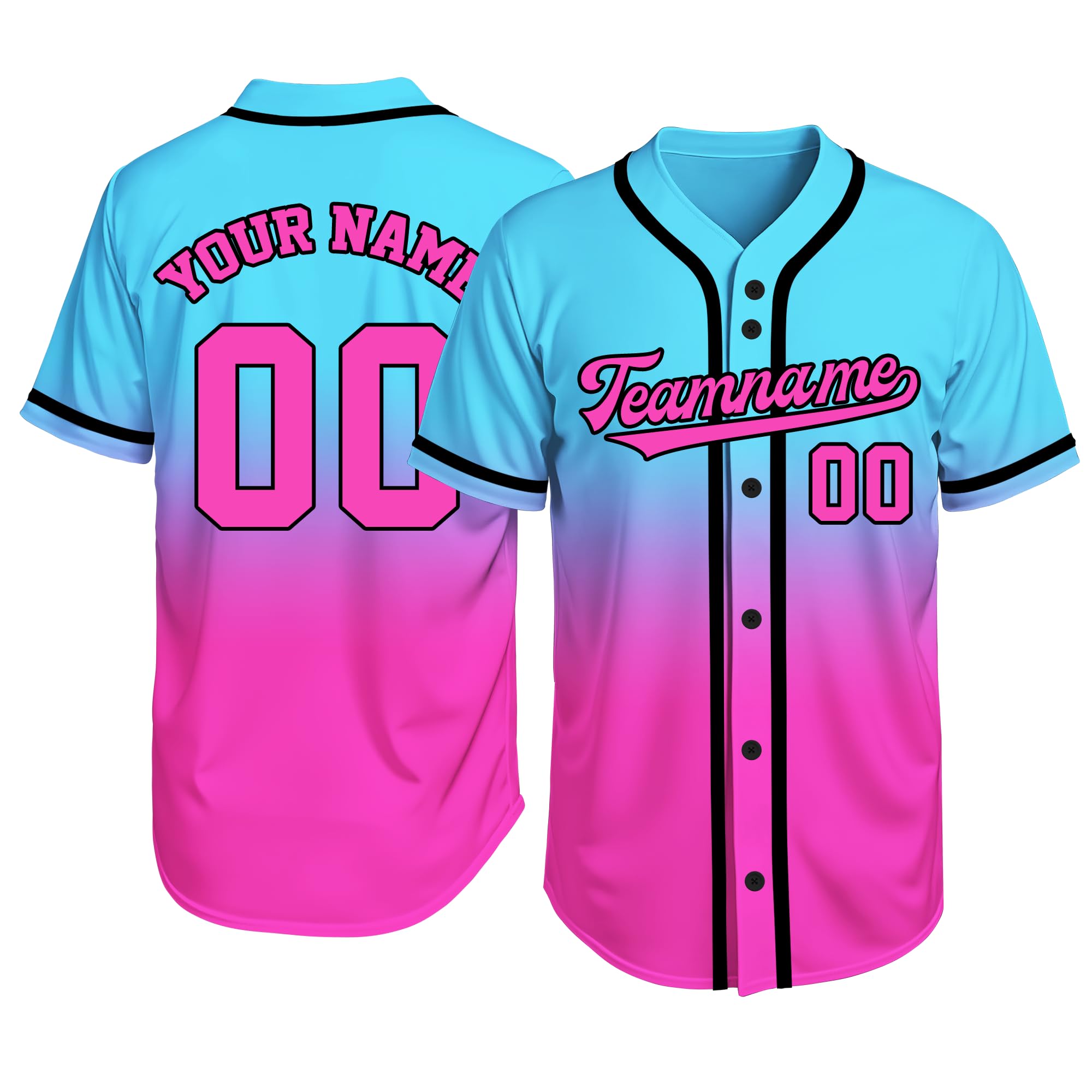 Custom Baseball Jersey Personalized Stitched or Printed Name Number Baseball Shirt Sports Uniform Gifts for Men Women Youth