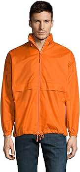 Amazon | SOLS ユニセックス サーフウィンドブレーカー 軽量ジャケット