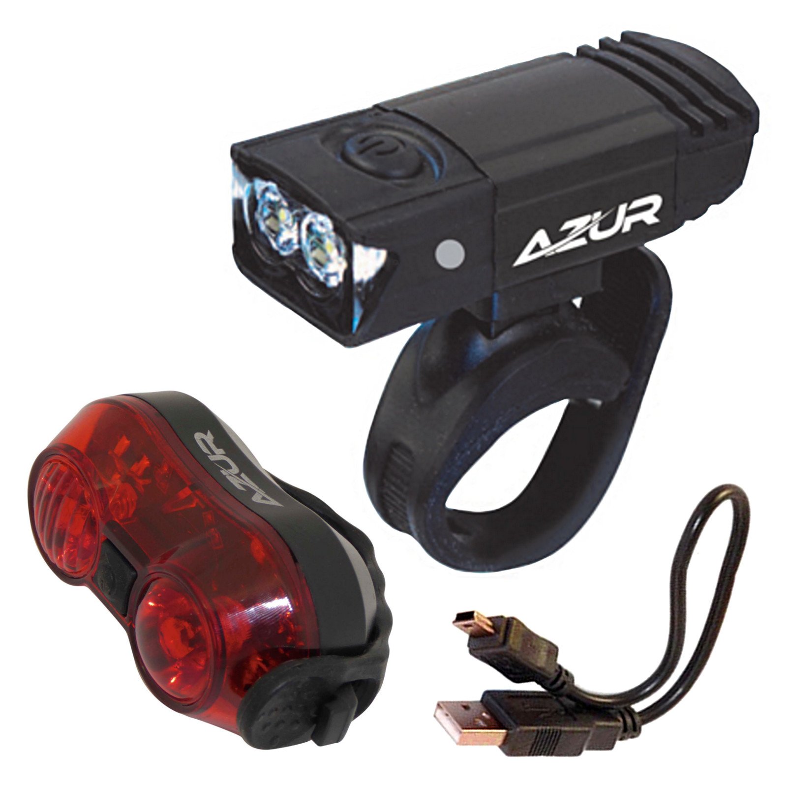 azur bike light charging