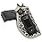 POYOLEE Gun Holster for Women Concealed Carry Holster for Pistols Universal IWB Holster Fits Glock 19 26 43 Springfie XD LC9 & All Similar Handguns (Grey Leopard, Right-Handed Draw (IWB))