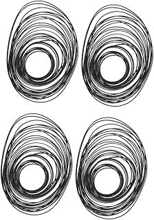 Uonlytech 4 Pacotes De Cinto Para Gravador De Fita Cinto De Borracha Para Gravador De Fita Cinto De Borracha Para Gravador Cinto De Reparo De Cassete Cinto De Borracha Para Gravador