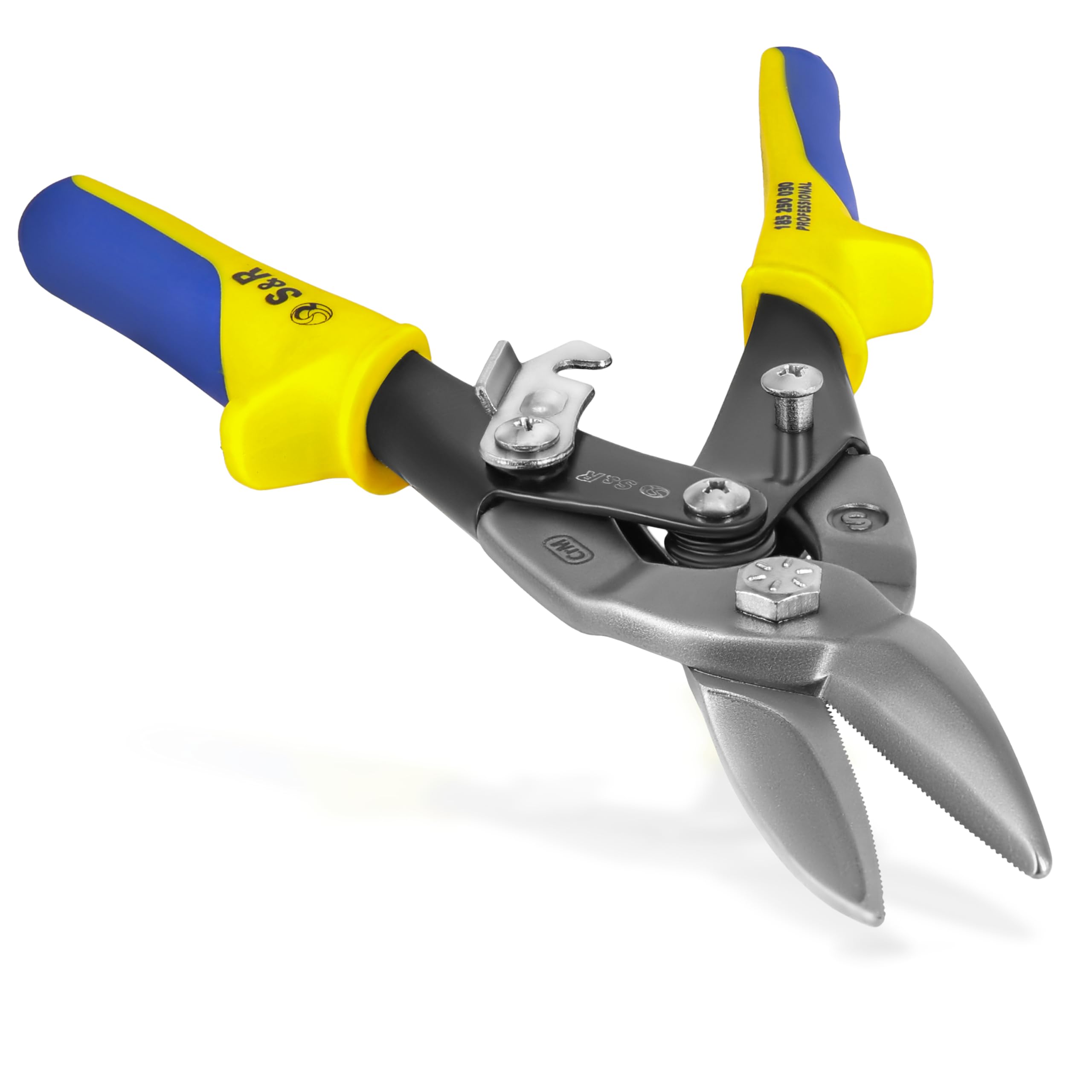 Cesoie A Leva Manuale Per Lamiera | Taglio Acciaio Fino A 11 Mm, Lama 12.5 Cm | Manico Antiscivolo