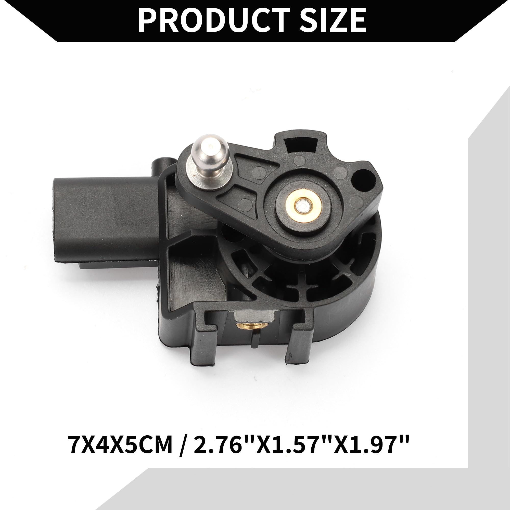 Sensor De Altura De Suspensión Para Citroen C5 2001-2008 1 Pc | Numero De OE 5273J4, Cantidad 1 Pc, Para Citroen C5 III 08-18, Para Citroen C6 05-12, Para Peugeot 508 10-18, Color Negro