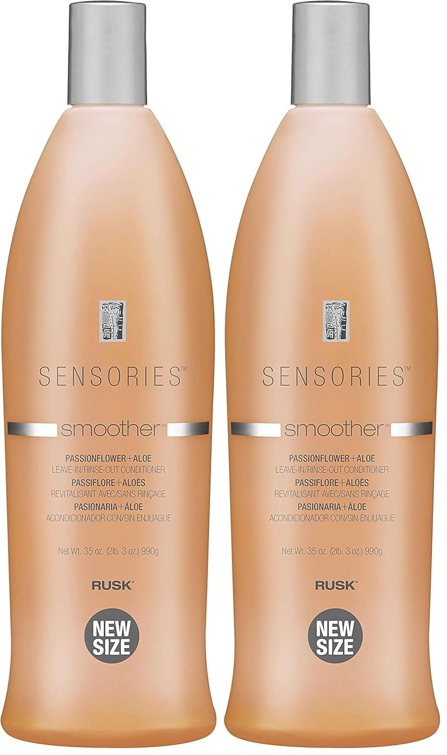 RUSK Sensories Smoother Passionflower and Aloe Smoothing, Anti-Frizz, Restore Moisture Balance, and Provides Shine