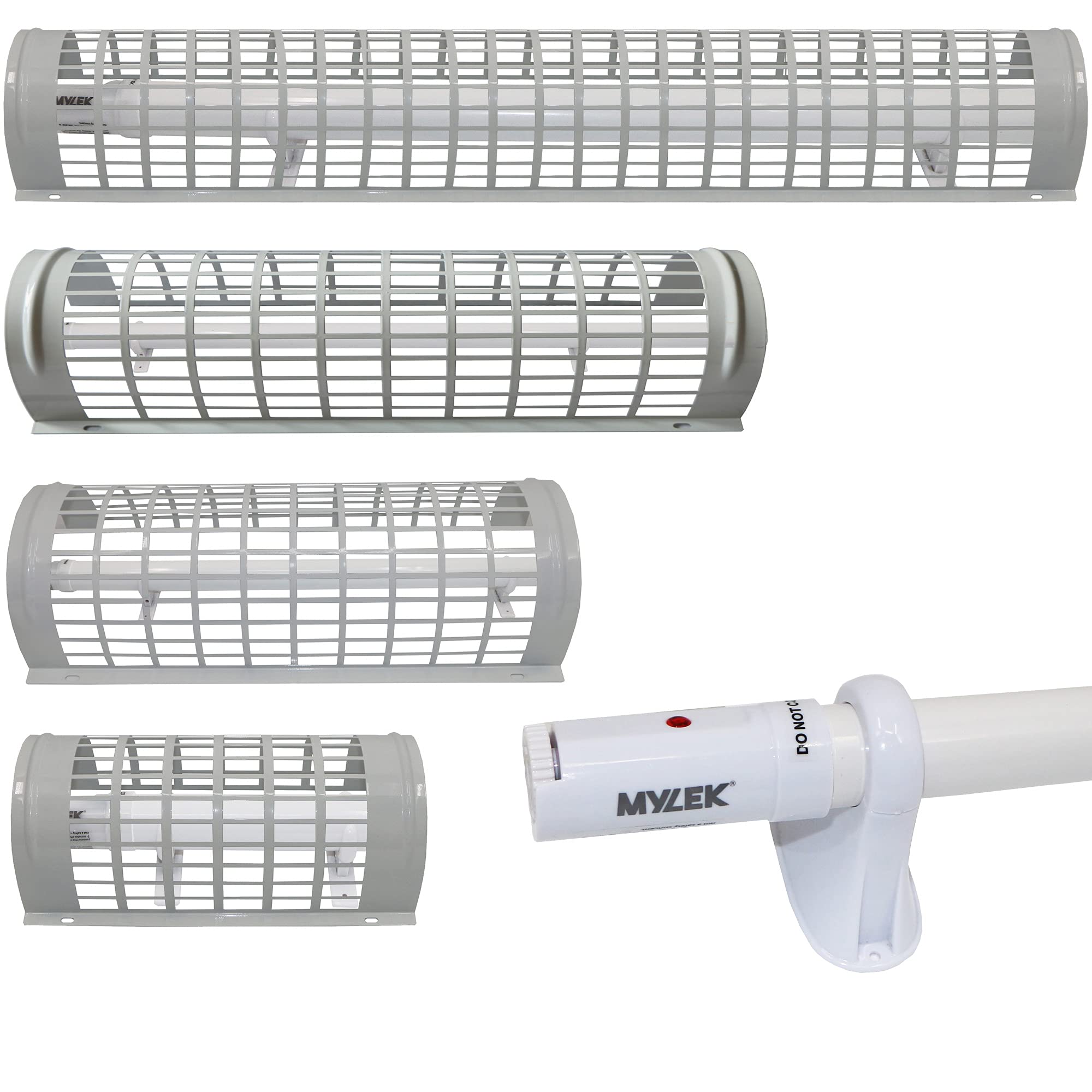 Mylek Tubular Heater And Cage Guard All Sizes Low Energy Tube with