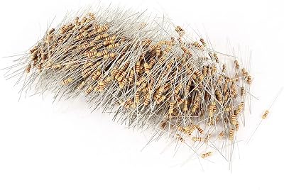 uxcell® 1000 Pcs Axial Lead Carbon Film Resistor 220 Ohm 5% Tolerance 1/4W