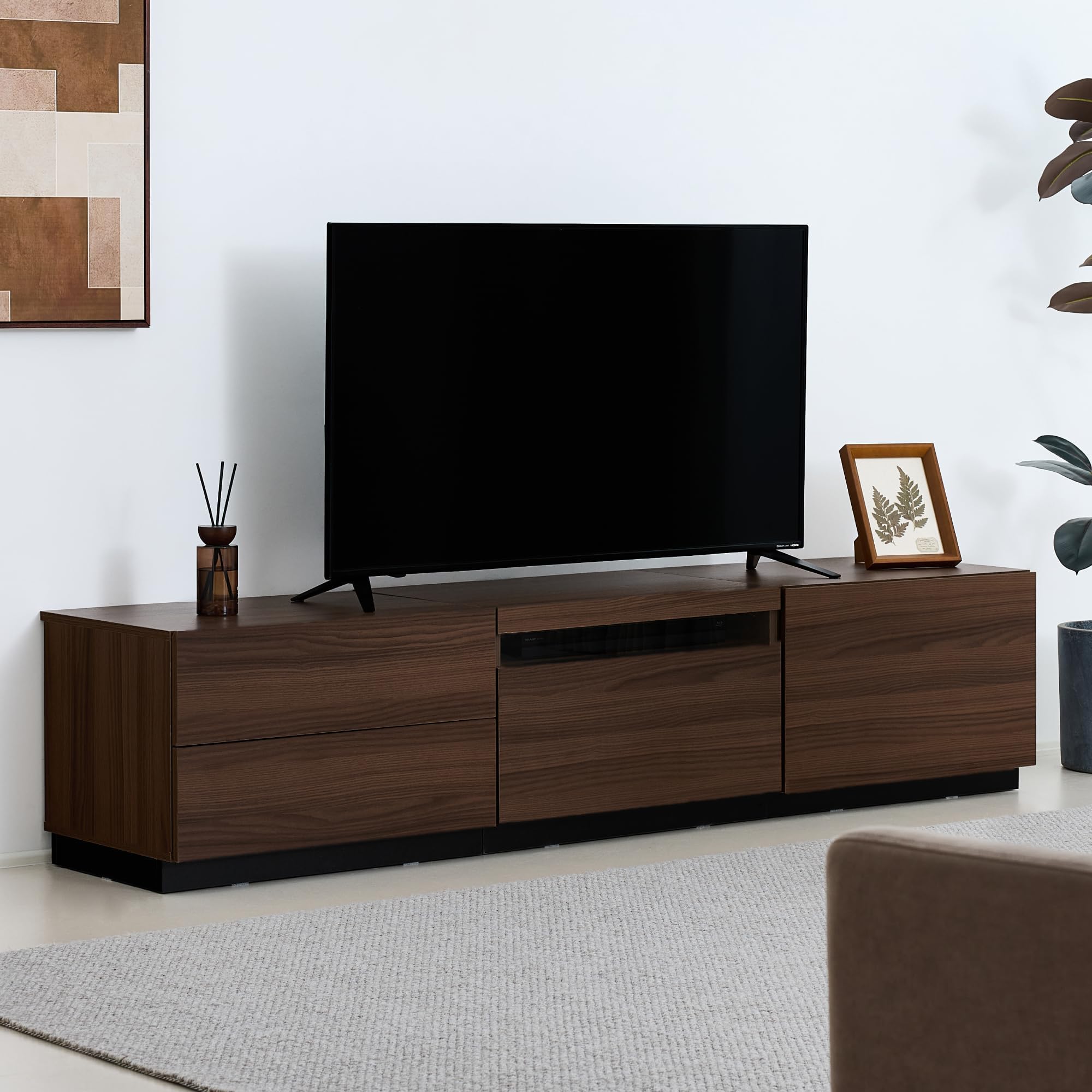 Amazon｜VENTOTA テレビ台 ローボード 幅60cm 最大幅180cm テレビ