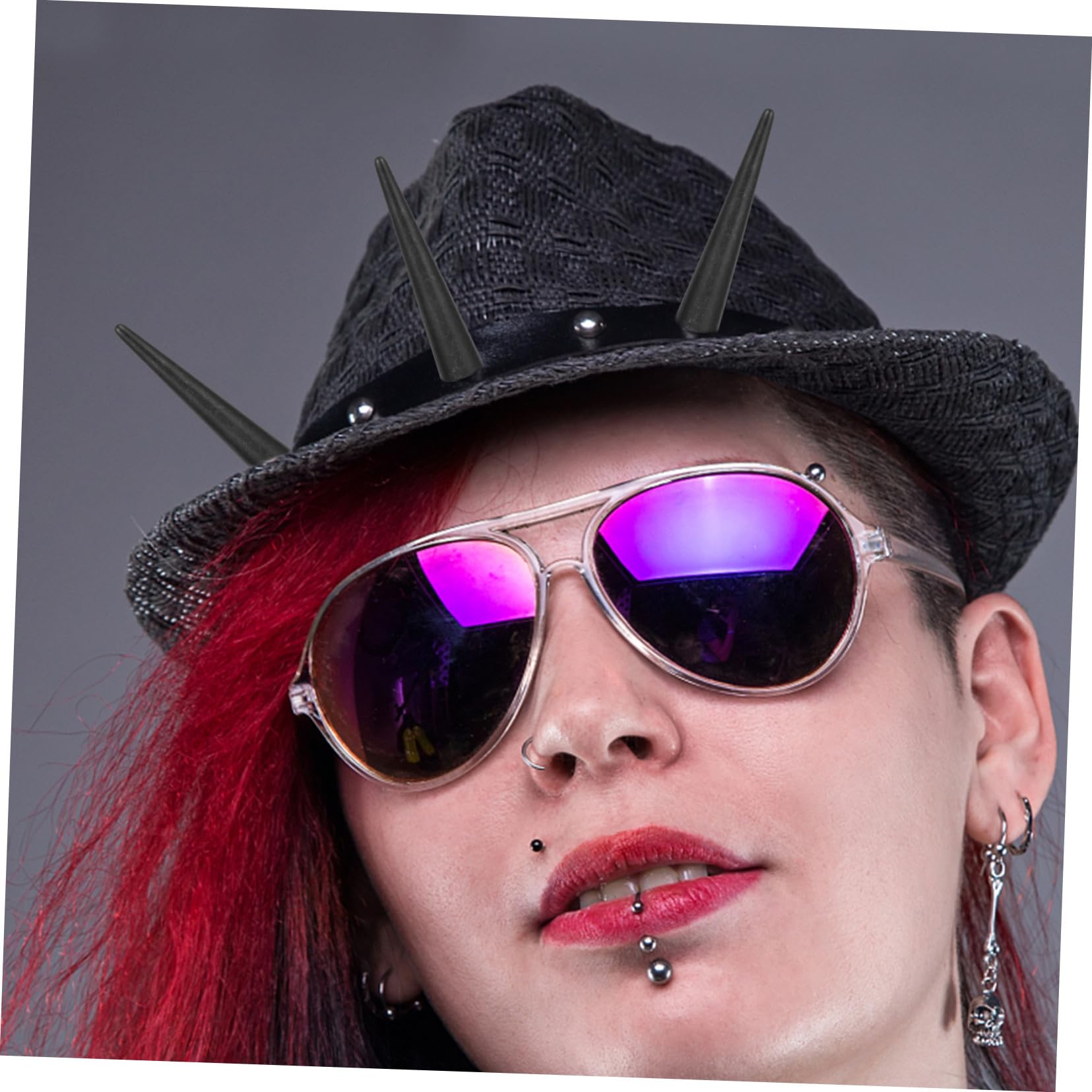 SOIMISS Kit de Remaches Punk 30piezas Metálicos para Ropa y Zapatos