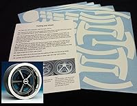 Vista 1 de Repuesto para máscara de pintura de rueda SS 69-70 Chevelle, Camaro