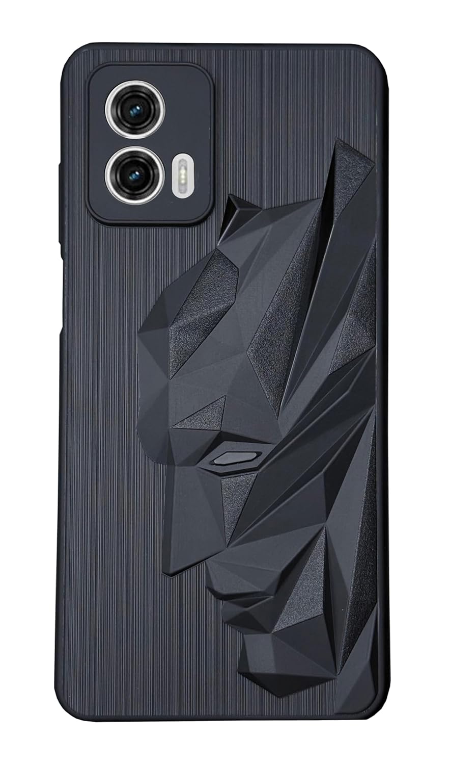 NIUKIN Soft Back Case for Motorola Moto G73 5G | Engraved Design | 360 Degree Protection | Shockproof Scratch Proof Cover | Black NIUKIN Soft Back Case for Motorola Moto G73 5G | Engraved Design | 360 Degree Protection | Shockproof Scratch Proof Cover | Black