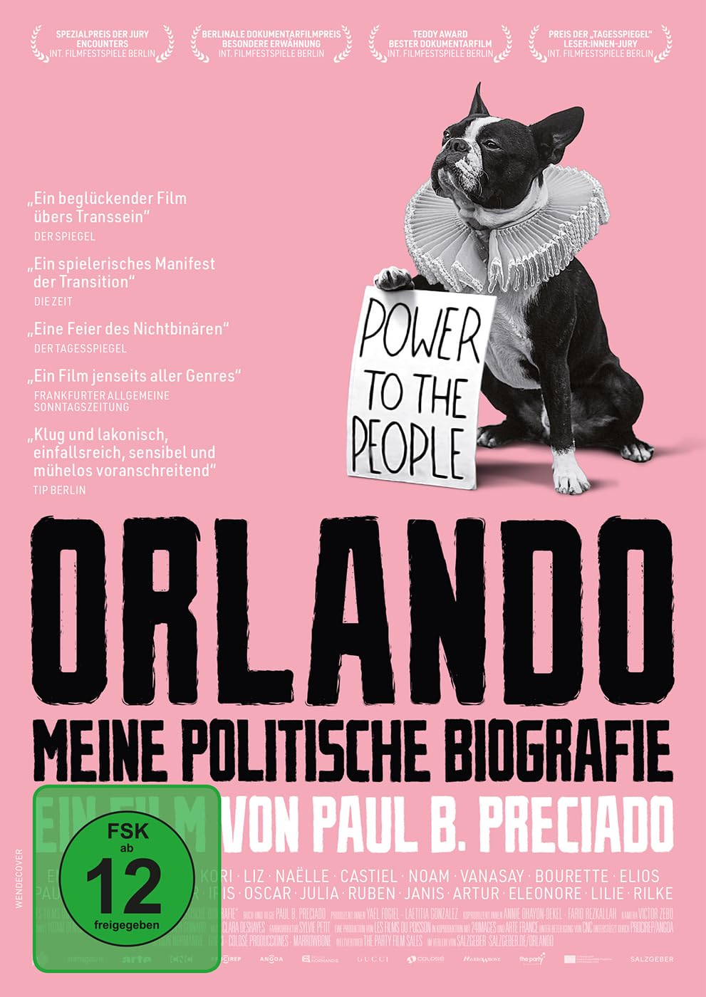 Orlando, meine politische Biografie DVD cine de autor para noches de debate en versión OmU