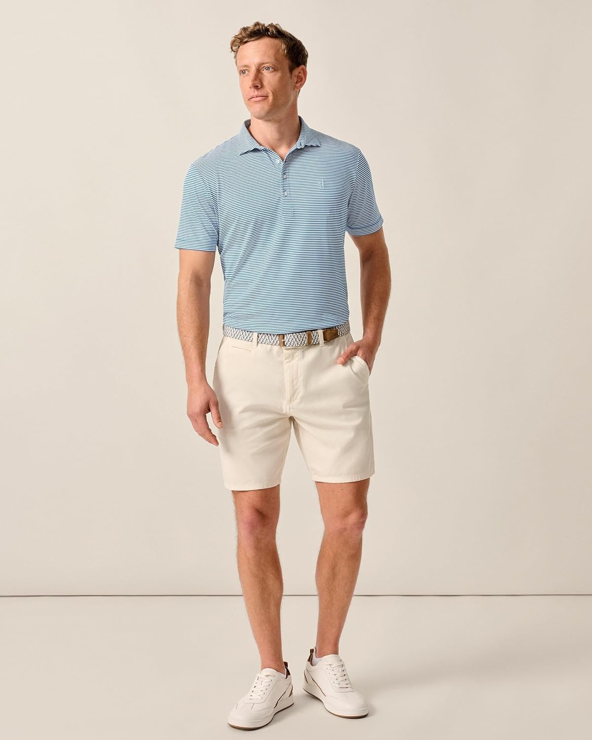 johnnie-O Performance Mesh Polo - Dru