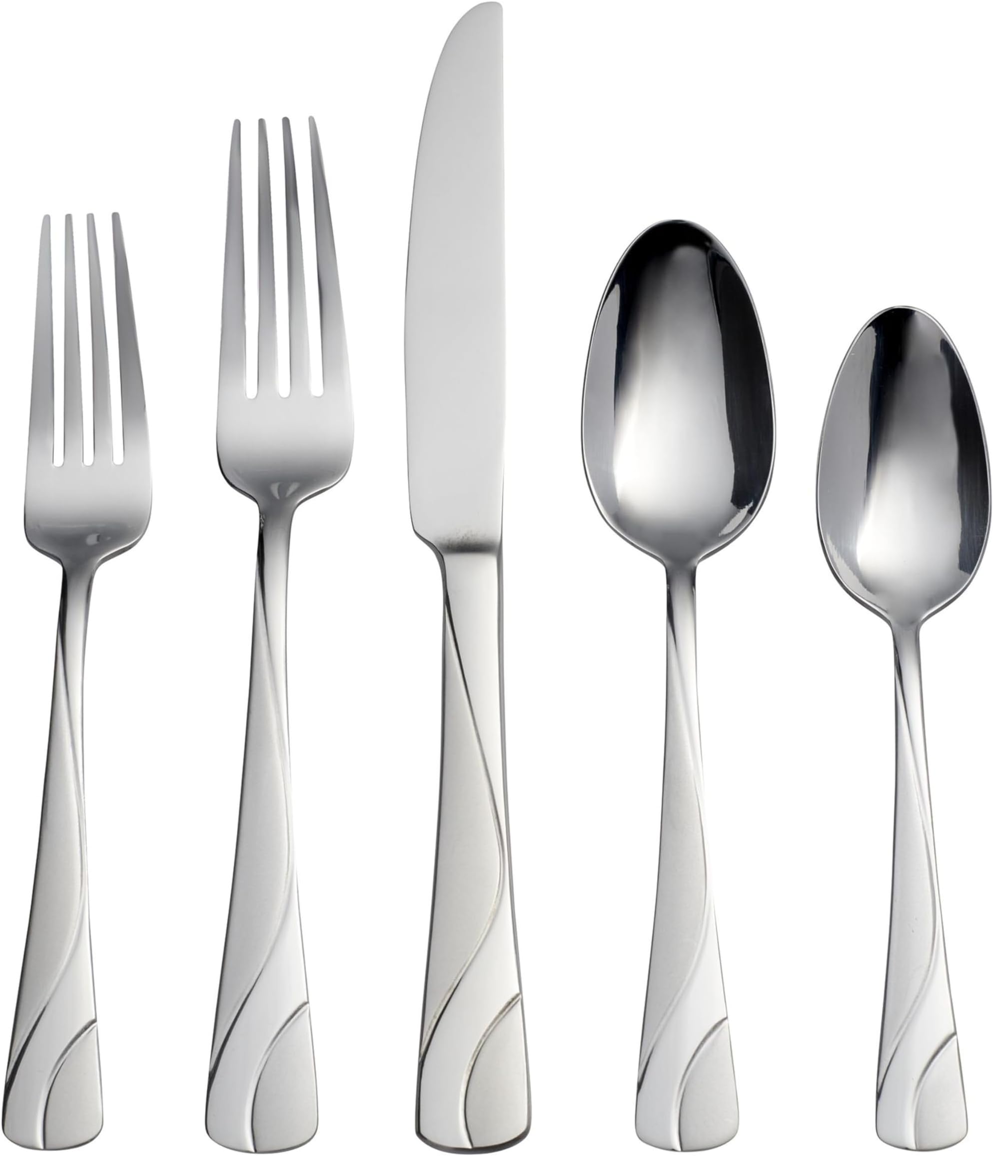 Oneida Quadratic 20 Piece Everyday Flatware, Service for 4