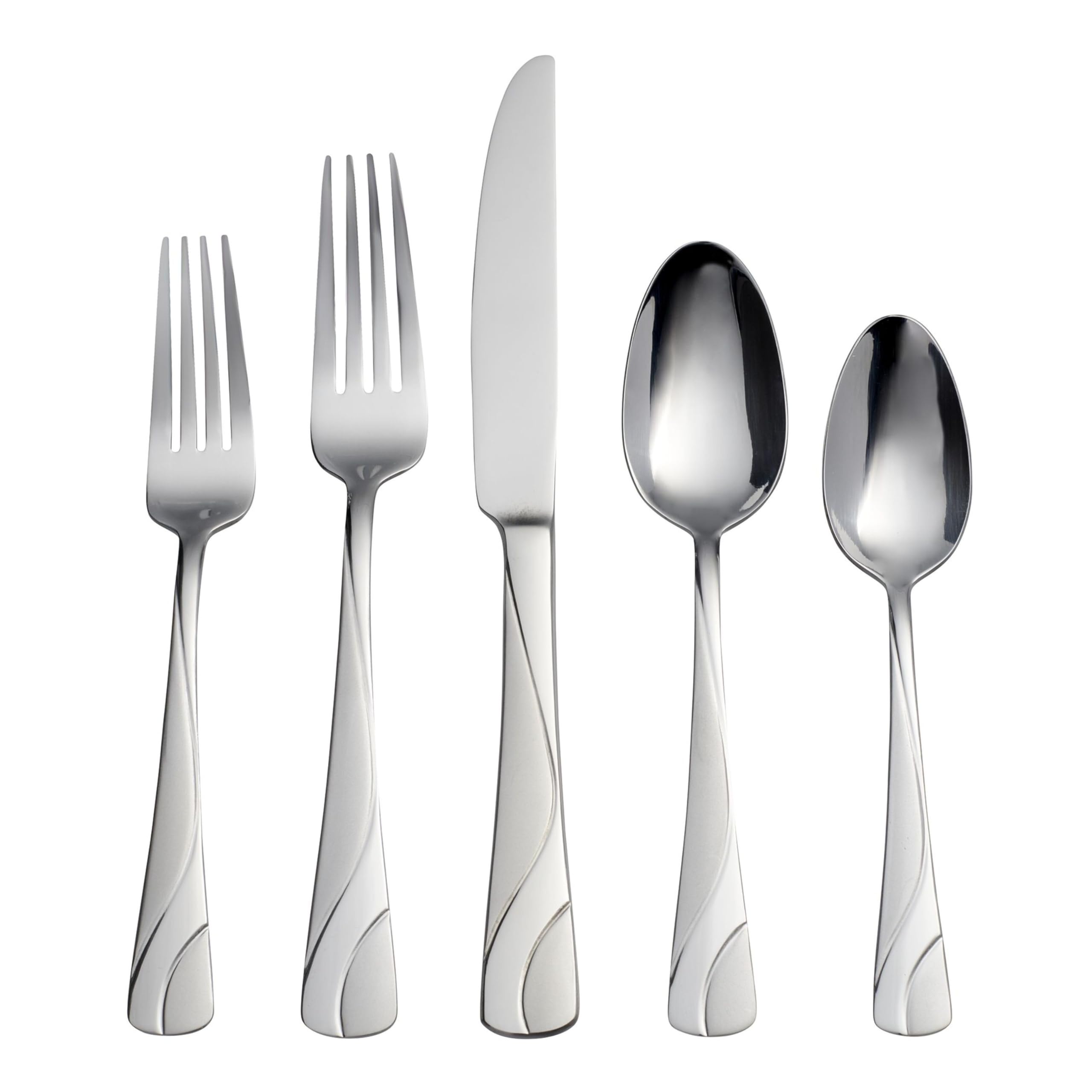 Amazon.com | Oneida River 20 Piece Everyday Flatware Set