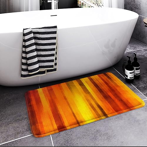 Miniatura 2 de Britimes - Tapetes de baño, antideslizantes, diseño otoño. Tapete para decoración de baño, 18 x 30 pulgadas  45.72 x 76.2 cm., para el hogar,