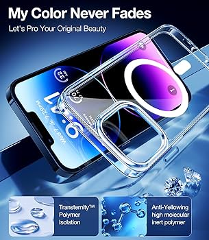 【D22】iPhone13 Amazon.com: TORRAS Magnetic Diamond Clear for iPhone 13 Pro