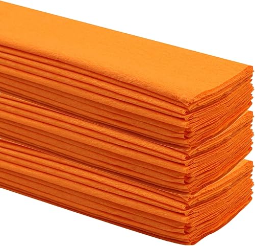 Miniatura 8 de Pliegues de papel crepé (30 hojas), 20 pulgadas de ancho por 3.2 pies de largo, papel crepé mexicano, 21 colores surtidos (verde claro)