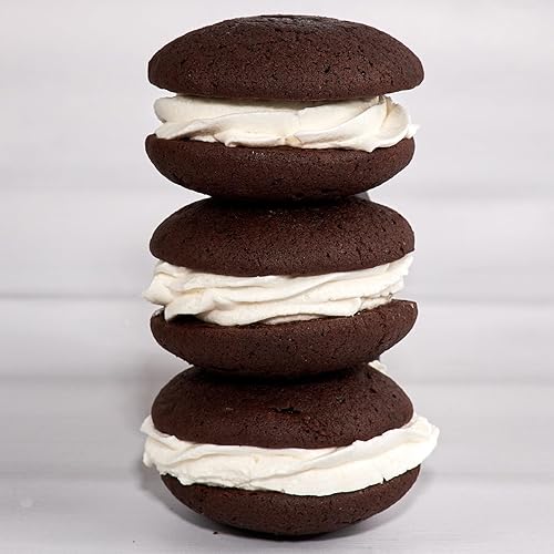 Miniatura 9 de Whoopie - Cestas de regalo para tartas | Caja de regalo de galletas gourmet | 9 pasteles Whoopi envueltos individualmente | Cestas de regalo de