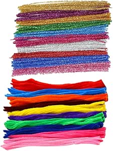 Scopri 100 Scovolini Colorati: Creatività e Lavoretti per Bambini