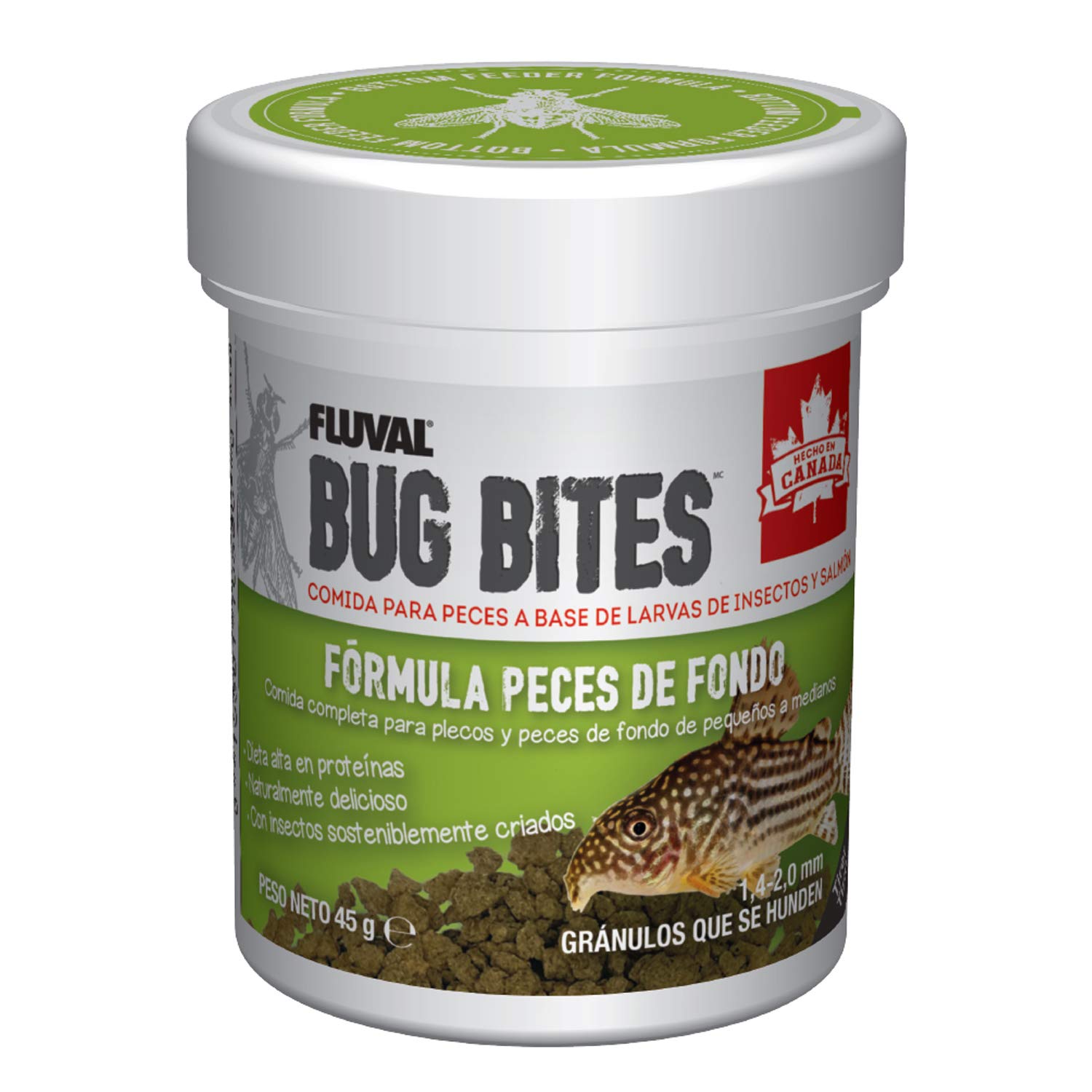 Fluval Pez Comida Error Mordeduras - 45 g
