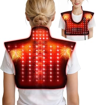 Red Light Therapy for Neck and Shoulders, 165 LEDs Infrared Therapy