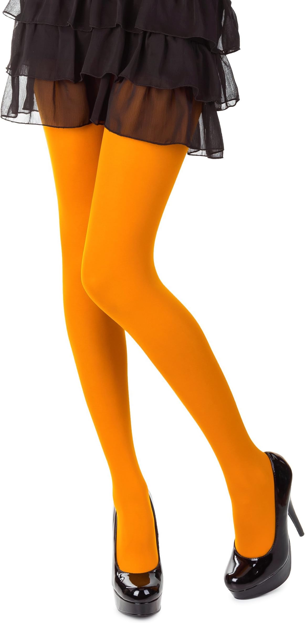 Women's Colourful Opaque 40 Denier Tights, 32 Colours, Sizes XS-XL