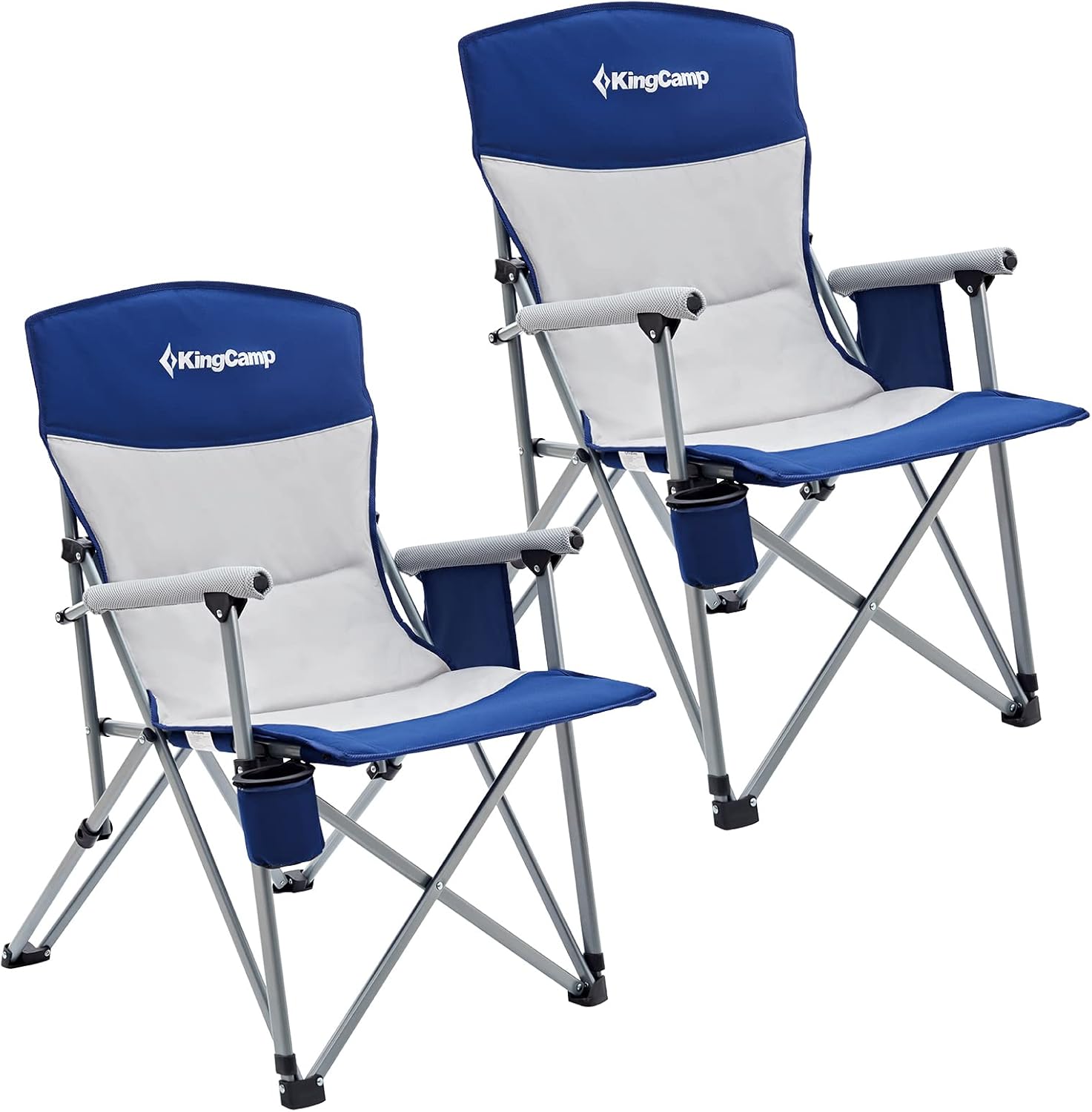 KingCamp LargeAngle Backrest Folding Camping Chairs for