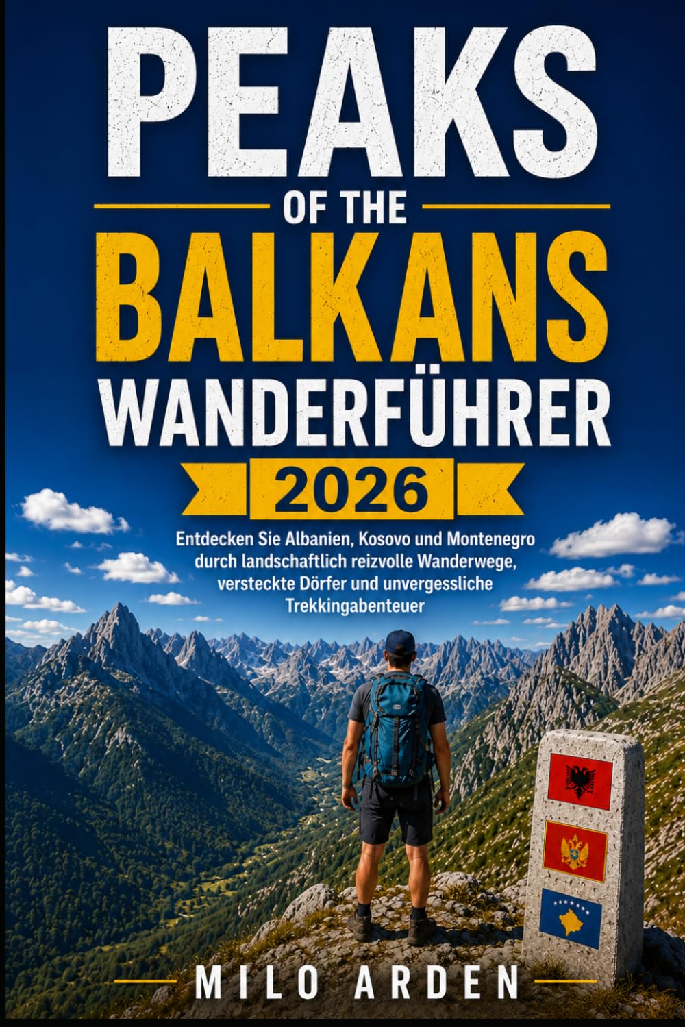PEAKS OF THE BALKANS WANDERFÜHRER 2026: Entdecken Sie Albanien, Kosovo und Montenegro durch landschaftlich reizvolle Wanderwege, versteckte Dörfer und ... (THE PATHFINDER TRAILS SERIES)